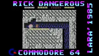 Rick Dangerous (1989) - Commodore 64, Core Design