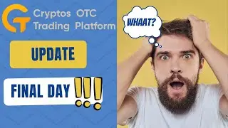 Cryptos OTC Trading Platform- Update!! Is it Game Over?🤑💵💰💸💳