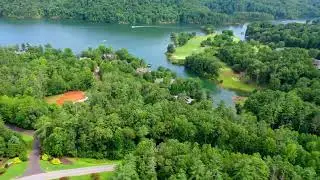 Aerial Video Lot E 2 Cliffs Keowee Vineyards Interior Lot w Membership MIke Matt Roach Top Guns