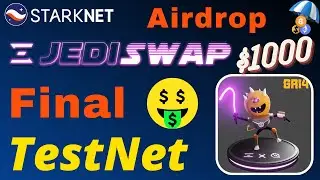 🔥Starknet JediSwap Final Testnet Airdrop