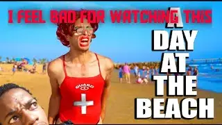 A Day at the Beach by Brandon Rogers Reaction