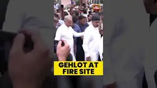 Ashok Gehlot Visits SMS Hospital After Fire Tragedy That Claimed Six Lives in Rajasthan