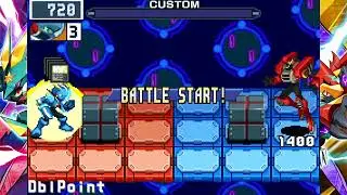 BlastMan SP gets OBLITERATED by AquaNeedle Combo!