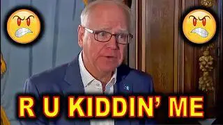 Tim Walz Commits UNFORGIVABLE Gaffe During FOX Interview YESTERDAY.....