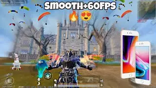 Iphone 8Plus😍 Pubg Test In 2025 No Lag In Livik Gameplay🔥|| Iphone 8Plus Pubg Test 