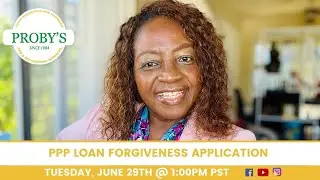PPP LOAN FORGIVENESS APPLICATION