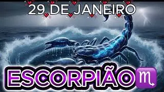 ♏✨ESCORPIÃO 29 de Janeiro 2026: Virada de Chave no Amor, Trabalho e Dinheiro