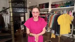 Carla Rockmore Collection Cotton Poplin Short Sleeve Henley Shirt on QVC