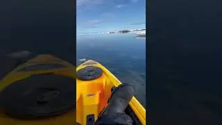 Kayaking in Iqaluit floe edge spring time.