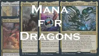 Lesser Dragon Highlander #2 - Trynn & Silvar/Kalamax/Gavi/Kathril  Commander Precon Gameplay EDH MtG
