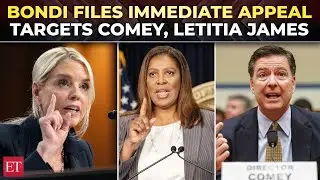 &lsquo;Nobody above law': AG Bondi launches emergency appeal as judge wipes cases vs Comey, Letitia James