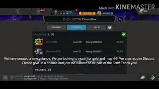 ALLIANCE RECRUITMENT!|Marvel Contest Of Champions