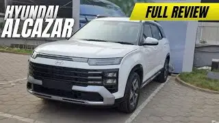 ALL New🔥! Hyundai Alcazar Diesel Base-Model | Walkaround Review