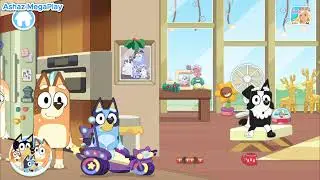 Bluey Let's Play - Uncle Stripe's House | Pool Party | Christmas Gifts | Delicious Recipes | BBQ |