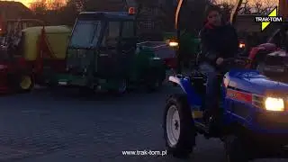Iseki TM 3200 wieczorową porą