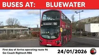 Buses at Bluewater 24/01/2026