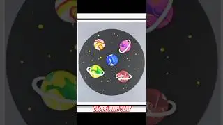 How to Make Globe with Colorful Clay - Clay Craft #craft