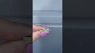 Two Stone Diamond Engagement Ring - 