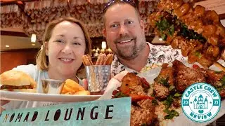 Nomad Lounge Dining Review / Best Churros EVER!! Best Snacks in Animal Kingdom / Disney World