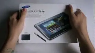 Распаковка Samsung Galaxy Note 10.1 (unboxing)