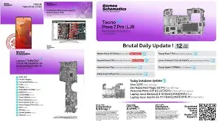 DAILY UPDATE BORNEO SCHEMATICS 12 December 2025 - Tecno Pova 7 Pro