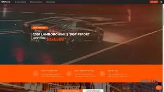 Auto Showroom - Car Dealership Joomla Template        Shiori Gratian