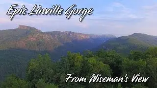 Epic Linville Gorge from Wiseman's View 4K