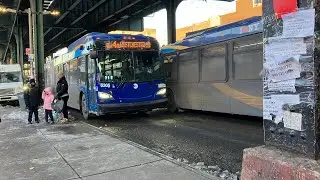 Bx4A ride from Westchester Ave/ Elder Ave to Westchester Ave/ White Plains Rd