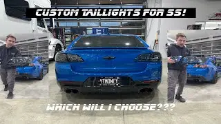 Installing New Custom 1 of 1 taillights for 2015 Chevy SS! (I don't know which ones to choose...)