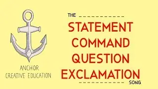 The Statement, Command, Question, Exclamation Sentences Song