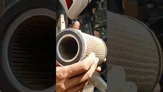 Tvs Apache RTR 160 Bs6 Air Filter Cleaning #Shorts
