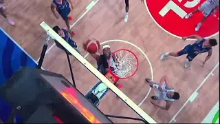 Cliff Hodge BLOCK, Jansen Rios FASTBREAK for Meralco vs. Converge | PBA Season 49 Philippine Cup
