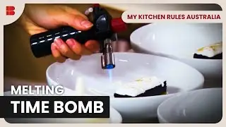 Youngest Team Thalia Bianca Tackle Bombe Alaska | My Kitchen Rules Australia