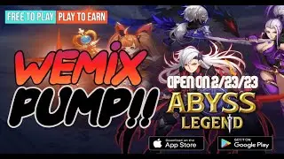 Abyss Legend: Crypto MMORPG Wemix PumPing