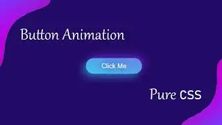 CSS Button Hover Animation Effects ( HTML & CSS )