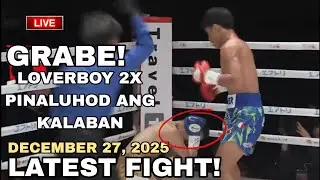 LATEST FIGHT! December 27, 2025 l Lover Boy 2x pinaluhod ang kalaban sa Japan