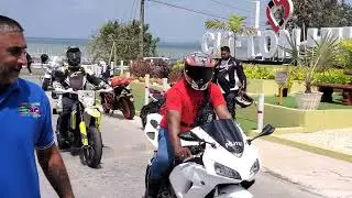 Ride to Clifton hill Trinidad Feb 2024 with Memories Making Bikers crew
