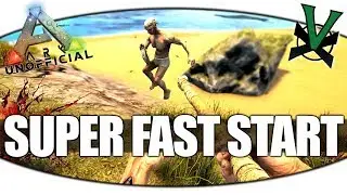 Early Game PVP Fast Fresh Start! | New PVP Server | VsPVP: Center | ARK: Survival Evolved! | EP1