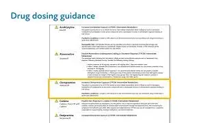 Interpreting Your Patient's PGx Test Results