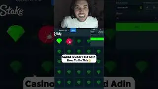 Eddie Casino Owner Made Adin Lose $100k In Literally 0.9 Seconds🤯#stake #casino #adinross #shorts