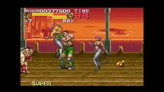 Final Fight 3 - SNES Longplay (Haggar)