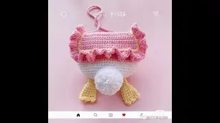 Hướng dẫn móc túi vịt Donald mini| Crochet Duck mini bag | Quin's Handmade