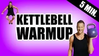 5 MINUTE WARM UP KETTLEBELL WORKOUT | Dynamic Warm Up Before Your Kettlebell Workout, HIIT, Weights