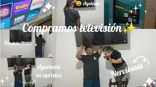 Compramos televisión para el area de la sala➕Recogiendo el tiradero
