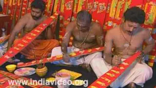 Onavillu Ceremonial bow Thiruonam Day Onam Video Greetings Sree Padmanabhaswamy temple Kerala