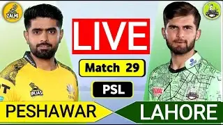 🔴 Live :PSL LIVE : PESHAWAR ZALMI vs LAHORE QALANDARS MATCH 29 LIVE 2025  | PZ vs LQ LIVE | SCORE