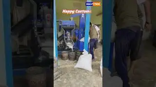 Heavytech 6n70 pro max rice mill customer review - a new village business idea 2025 #ricemill