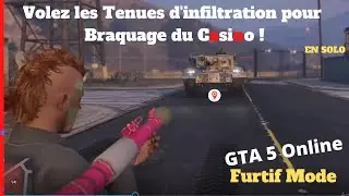GTA 5 Online Comment volez les Tenues d'Infiltration au Fort Zancundo !(Furtif Missions)