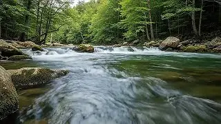 Flowing Water Meditation | River Sounds for Peaceful Sleep and Mind Reset