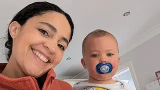 Realistic 5am morning with my toddler 🤗 (check out the giggles)